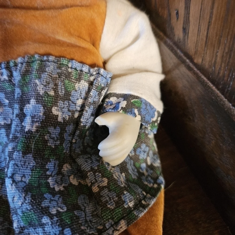Vintage German Porcelain doll.